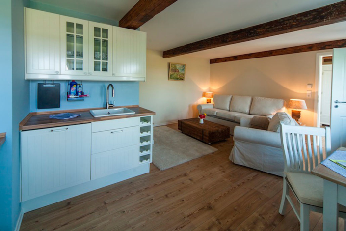 Foto Wohnbereich Ferienwohnung "Heinrich Heine"